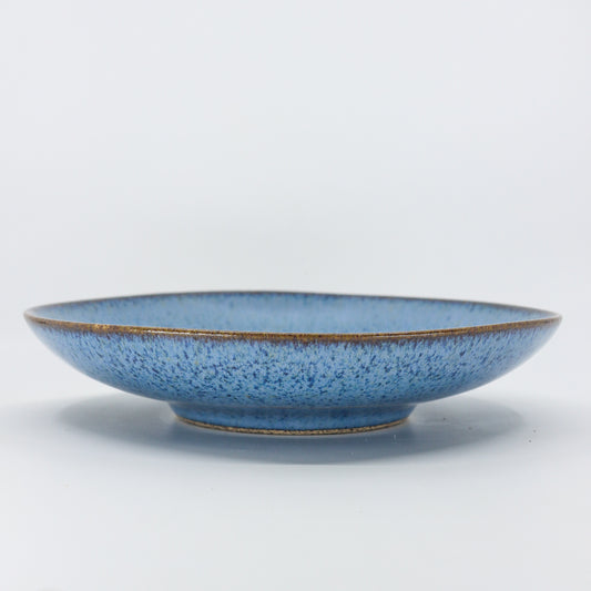 Glossy Blue Pasta Bowl  24 cm