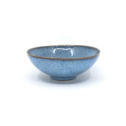 Glossy Blue Tall Bowl  17 cm