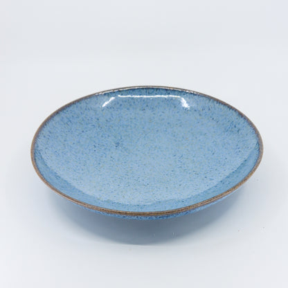 Glossy Blue Pasta Bowl  24 cm