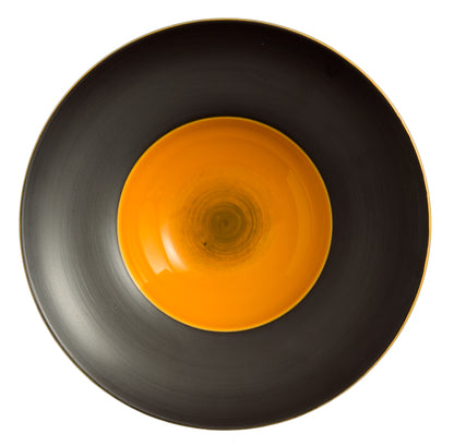 Orange pasta bowl Ø 24 cm