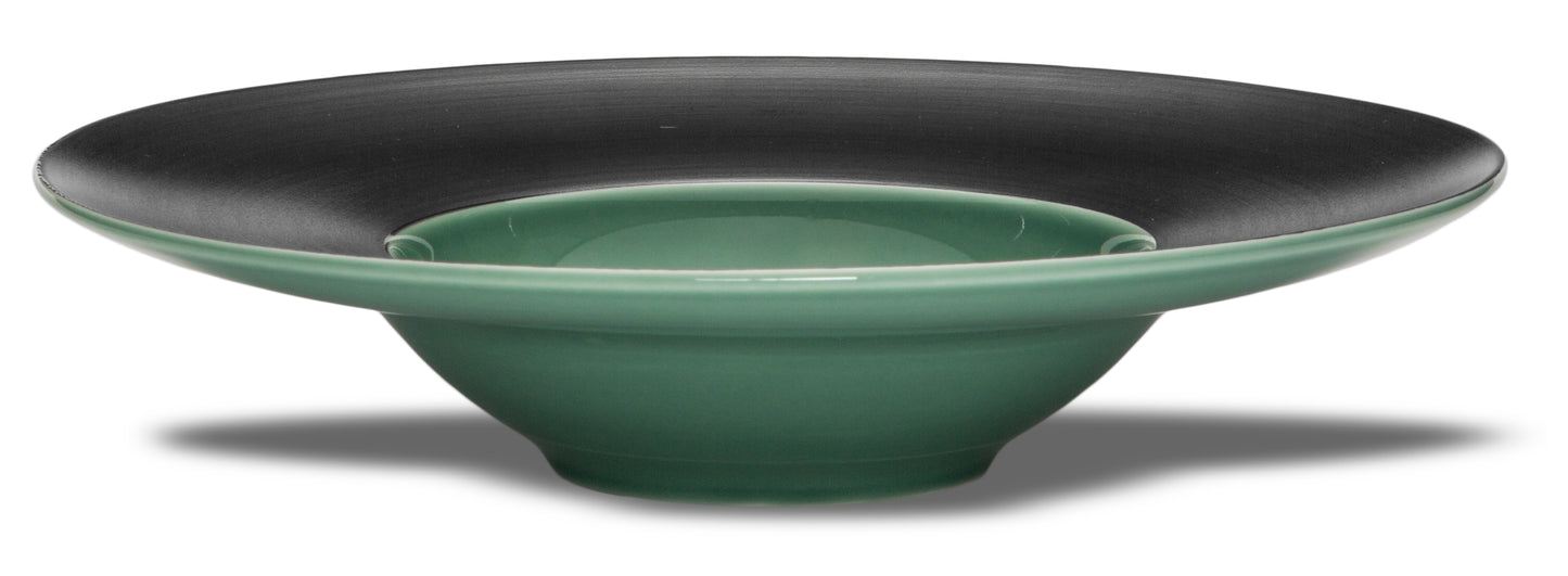 Opal green Pasta bowl Ø 24 cm