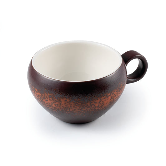 Rusty reactive coffee cup 8 cl -7,5x9,5 h4,5 cm