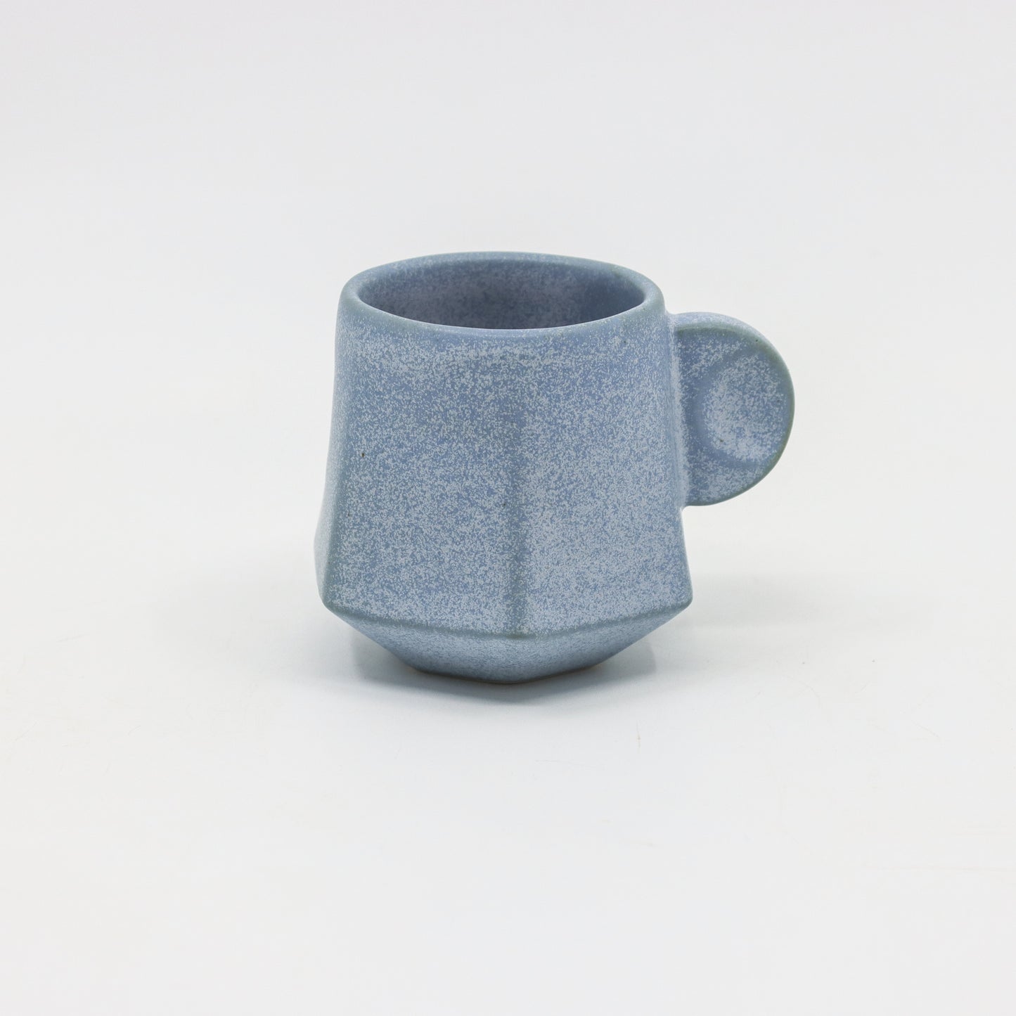 Light Blue Espresso with plate